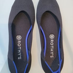 Rothy Black The Square Shoes